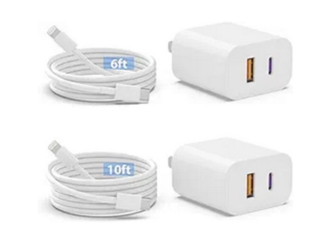 iPhone Chargers – Portable or Wall Chargers – Just $6.99